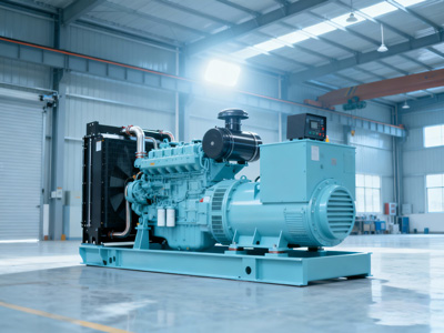 Diesel generator set prepared for a remote site