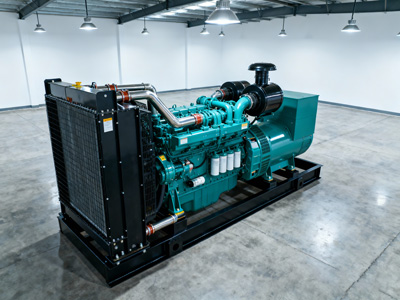 Standby generator set for residential buildings